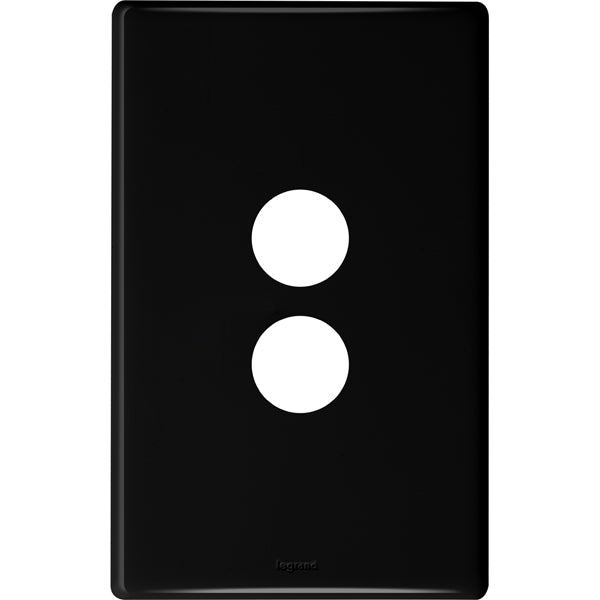 Legrand Excel Life 2 Gang Switch Plate - Cover Only, Available in 4 Colours