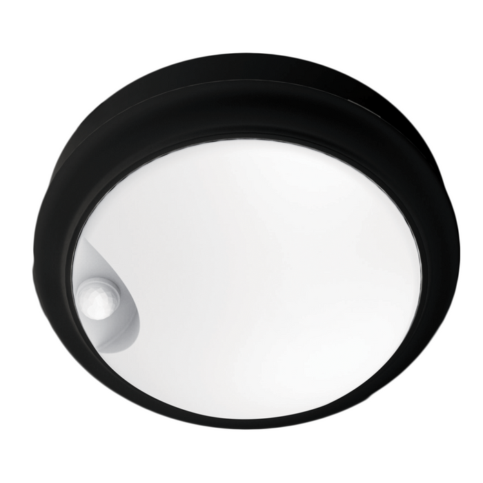 SAL - Surface Mount Round Bunker Wall Light With Sensor