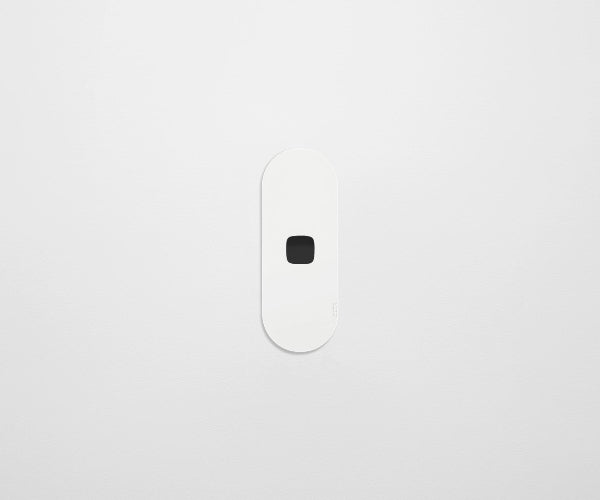 ZETR 12 Series 1 Gang Grid & Plate HPM white 