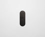 ZETR 13 Flush Series 1 Gang Carbon Nano Cover Plate Black Steel Clipal