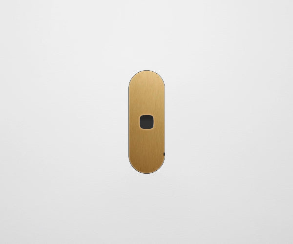 ZETR Carbon Nano 1 Gang Faceplate