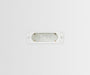 ZETR 13 Compact fixing assembly white