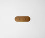Dual USB-C Carbon Cover Plate Aged Brass Black