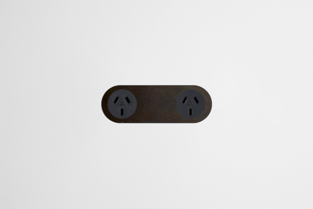 ZETR Carbon Double Powerpoint Faceplate