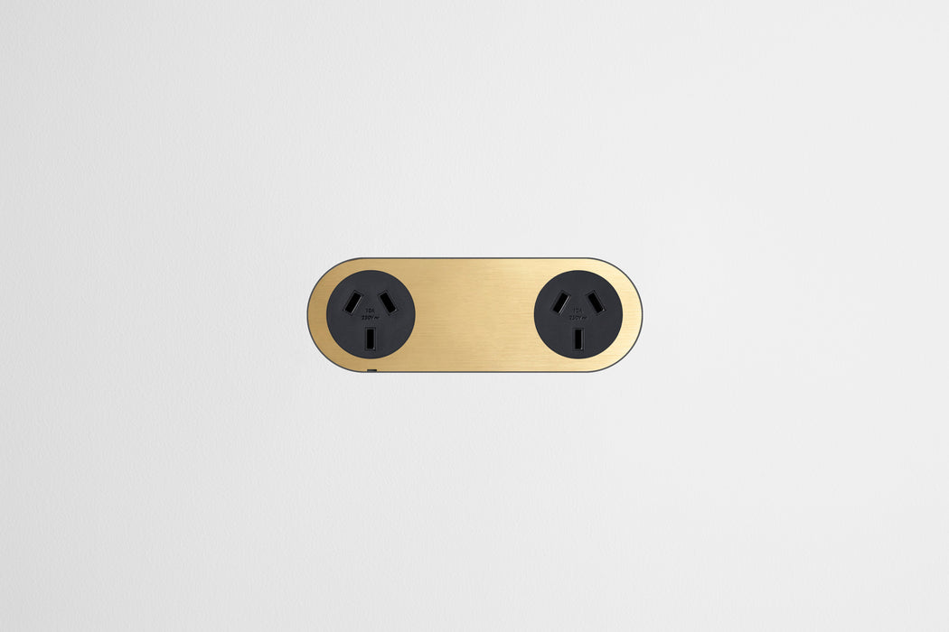 ZETR Carbon Double Powerpoint Faceplate