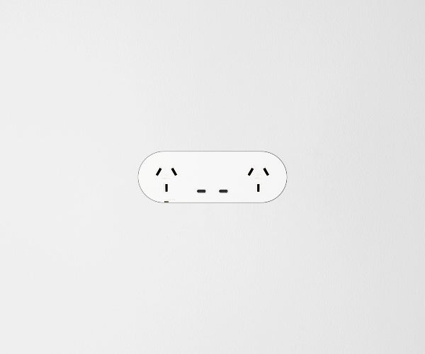 ZETR 13 Series Flush Double Powerpoint USB-C With Faceplate