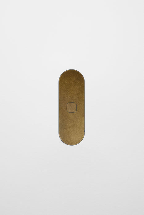 ZETR Carbon 1 Gang Faceplate