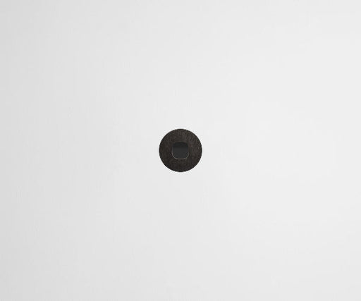 ZETR 48 Round Series 1 Gang Carbon Cover Plate Clipsal Black Steel