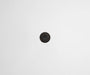 ZETR 48 Round Series 1 Gang Carbon Cover Plate Clipsal Black Steel