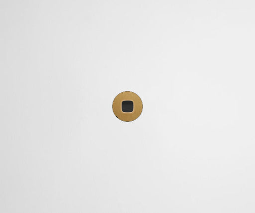 ZETR 13 Flush Series 1 Gang Carbon Cover Plate Nano Brass HPM
