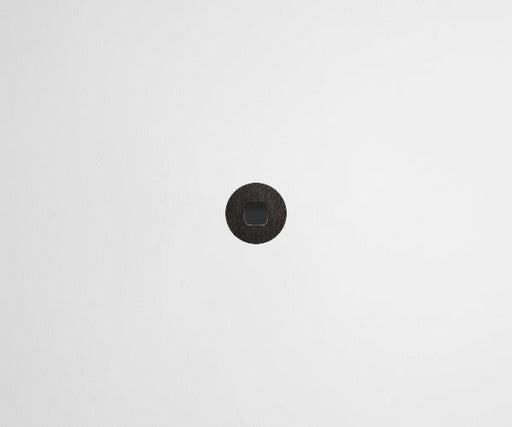 ZETR 13 Flush Series 1 Gang Carbon Cover Plate Black Steel HPM