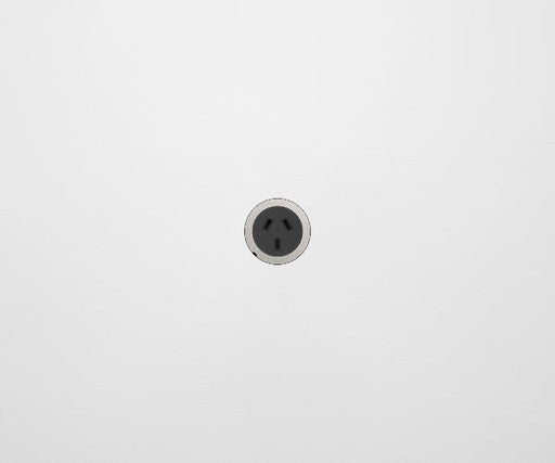 ZETR 48 Carbon Black Single Powerpoint Cover Plate Steel