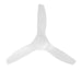 Fanco Horizon DC ceiling fan white underneath view