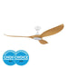 Eglo Noosa DC 60" Ceiling Fan With Light