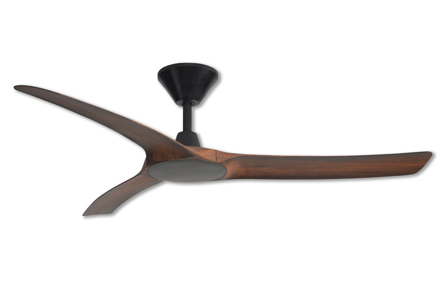 Hunter Pacific Aqua IP66 DC Fan V3 Without Light white black with koa