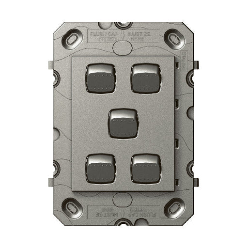 HPM Legrand Arteor 770 - 5 Gang Rocker Switch