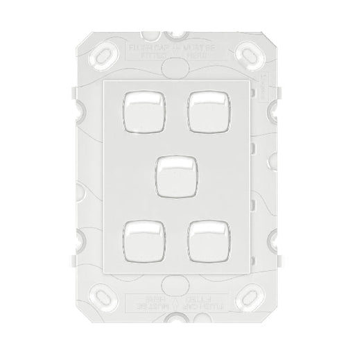 HPM Legrand Arteor 770 - 5 Gang Rocker Switch