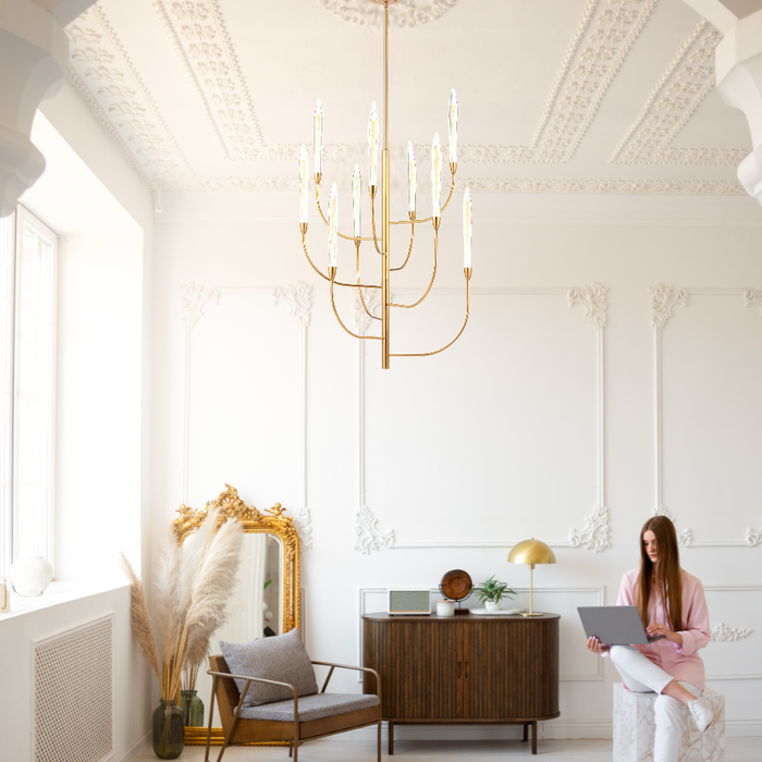 Telbix Archer 9 Light Pendant TEDS Lights Fans Home Electricals