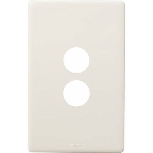 Legrand Excel Life 2 Gang Switch Plate - Cover Only, Available in 4 Colours