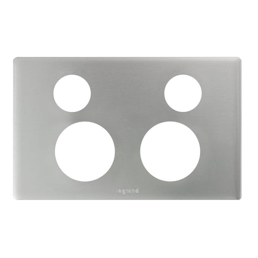 Legrand Excel Life Double Power Point Outlet - Cover Only, Available in 4 Colours