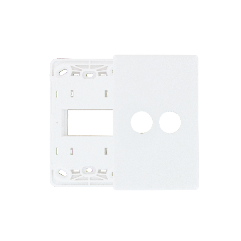 HPM Excel Life Netatmo Smart 1 Gang Grid & Plate For Clipin Wireless Blind Or Master Switch