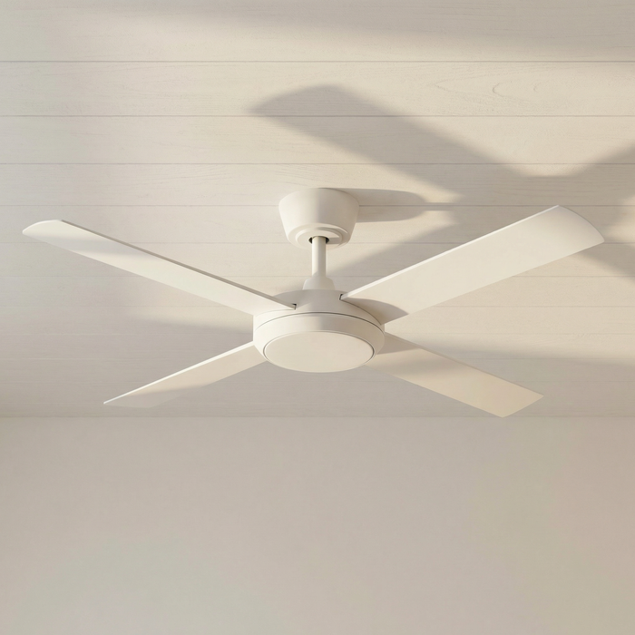Fanco Eco Silent Pro DC DC Ceiling Fan insitu close up