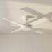 Fanco Eco Silent Pro DC DC Ceiling Fan insitu close up