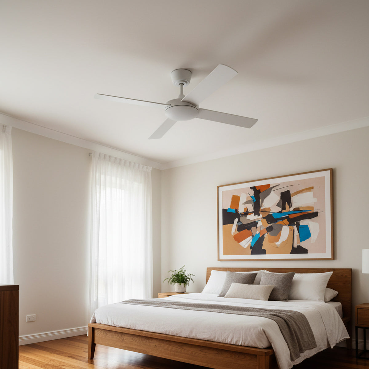 Fanco Eco Silent DC Pro DC Ceiling Fan with Remote — TEDS Lights, Fans ...