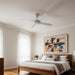 Fanco Eco Silent Pro DC DC Ceiling Fan insitu