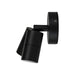 Havit Mini Tivah Double Adjustable Wall Pillar Light  Aluminium Black