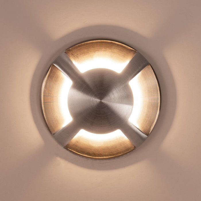 Havit Viale TRI Colour LED Four Driveway | Step Light Stainless Steel