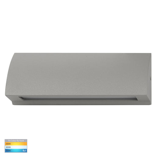 Taso TRI Colour LED Step Light 170mm Silver