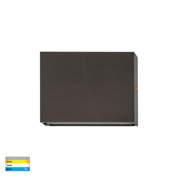 Stylez TRI Colour LED Step Light Graphite Coloured Brass