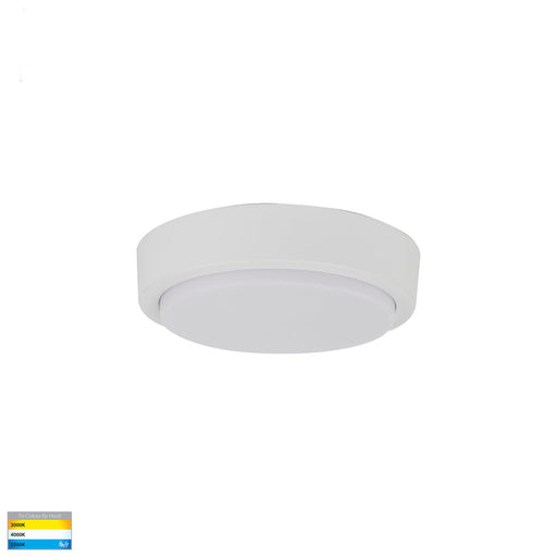 Liptor 10w LED Ceiling Mounted Oyster Light White