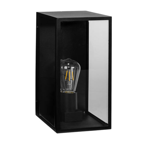 Bayside 316 Stainless Steel LED Exterior Wall Light Large Black