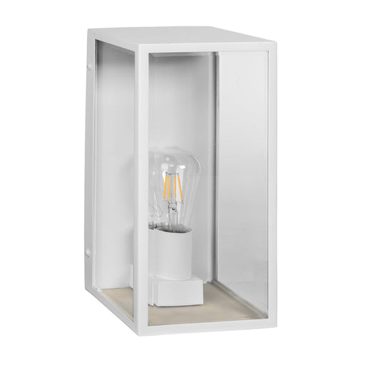 Bayside 316 Stainless Steel LED Exterior Wall Light Large White