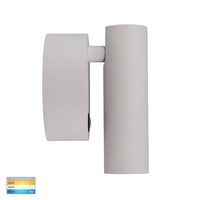 Lesen White Single Adjustable Wall Light