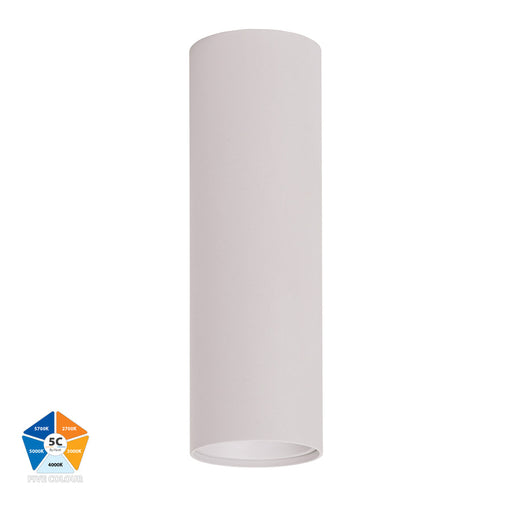 Nella 12w 5 Colour LED Surface Mounted Downlight 240mm White