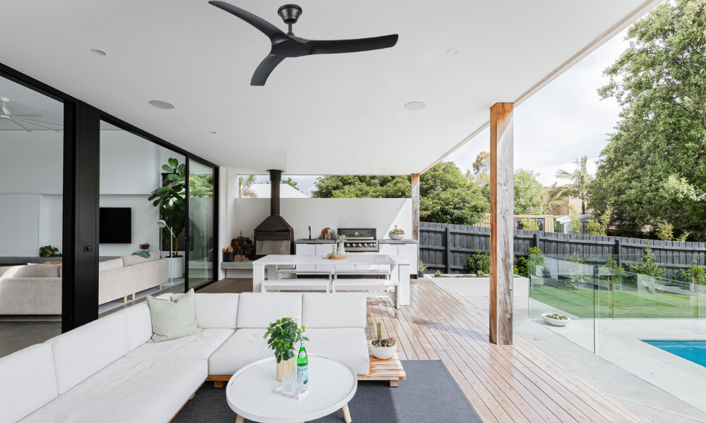 Hunter Pacific Aqua Fan Insitu