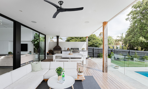 Hunter Pacific Aqua Fan Insitu