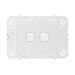 Legrand Arteor 770 2 Gang Complete Horizontal Switch white