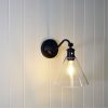 ABBY Black - Hamptons Style Classic Wall Light