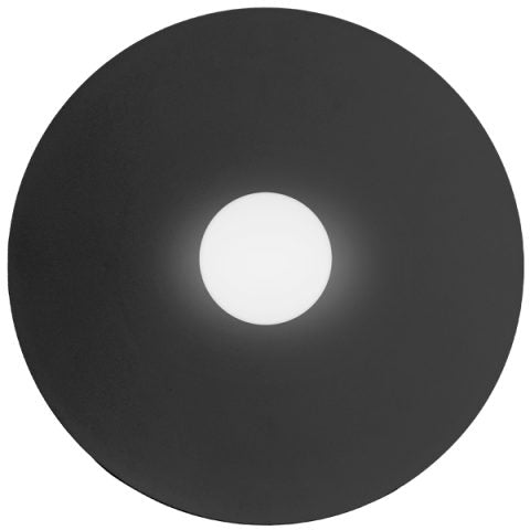 Rapid Response Ducted Ceiling Exhaust Fan (Grille With Light) black