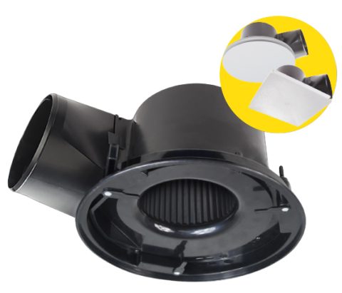 Rapid Response 200mm Header Box Fan Motor Only