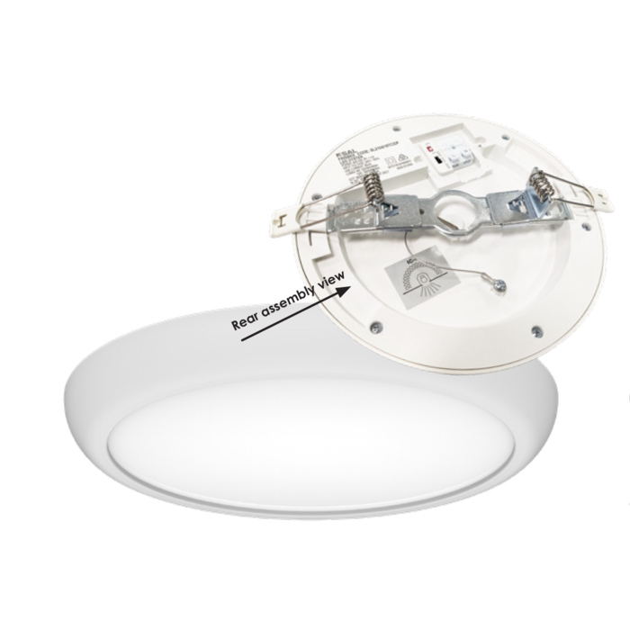 SAL Frisbee Low Profile LED Oyster 8w/12w