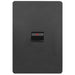 Hager Allure Cooker Vertical Switch