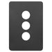 Hager Allure 3 Gang Cover Plate