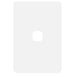 Hager Allure 1 Gang Hybrid Switch Plate