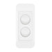 Hager Allure 2 Gang Architrave Switch