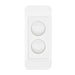 Hager Allure 2 Gang Architrave Switch